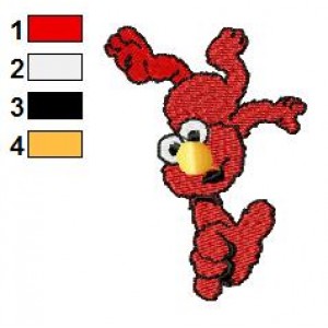 Sesame Street Elmo 15 Embroidery Design